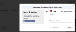 Websites are using Facebook Connect to enable and moderate comments and reviews by users