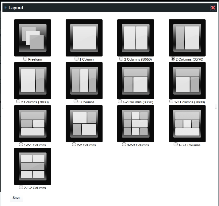 Grid-style layouts are condusive to tablet and smartphone responsive design